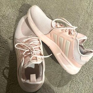 Adidas PINK Running Tennis Shoes - Size: Kids’ 5.5/fits adult 7.5